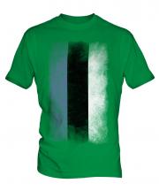 Estonia Faded Flag Mens T-Shirt