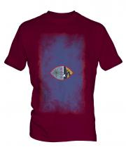 Guam Faded Flag Mens T-Shirt