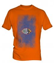 Guam Faded Flag Mens T-Shirt