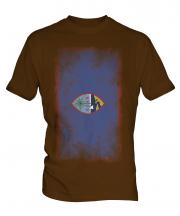 Guam Faded Flag Mens T-Shirt