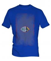 Guam Faded Flag Mens T-Shirt