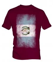 Guatemala Faded Flag Mens T-Shirt