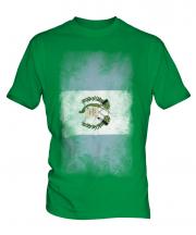 Guatemala Faded Flag Mens T-Shirt