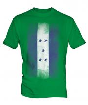 Honduras Faded Flag Mens T-Shirt