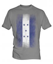 Honduras Faded Flag Mens T-Shirt