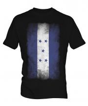 Honduras Faded Flag Mens T-Shirt