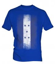Honduras Faded Flag Mens T-Shirt