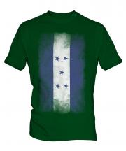 Honduras Faded Flag Mens T-Shirt