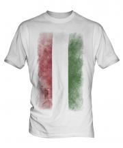 Hungary Faded Flag Mens T-Shirt