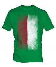 Indonesia Faded Flag Mens T-Shirt
