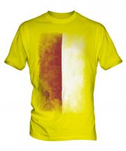 Indonesia Faded Flag Mens T-Shirt