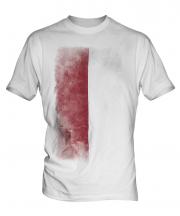Indonesia Faded Flag Mens T-Shirt