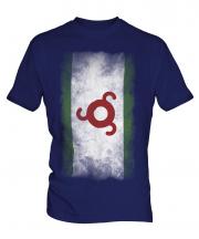 Ingushetia Faded Flag Mens T-Shirt