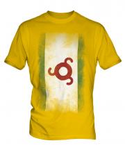 Ingushetia Faded Flag Mens T-Shirt
