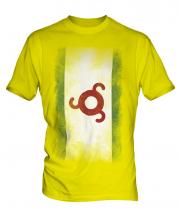 Ingushetia Faded Flag Mens T-Shirt