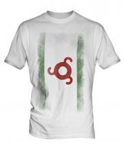 Ingushetia Faded Flag Mens T-Shirt
