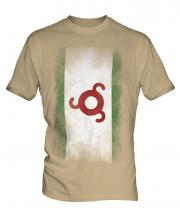 Ingushetia Faded Flag Mens T-Shirt
