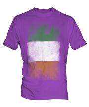 Ireland Faded Flag Mens T-Shirt