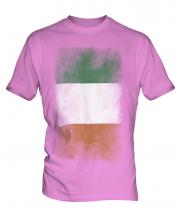 Ireland Faded Flag Mens T-Shirt