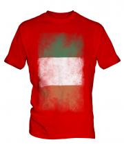 Ireland Faded Flag Mens T-Shirt
