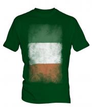 Ireland Faded Flag Mens T-Shirt