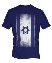 Israel Faded Flag Mens T-Shirt