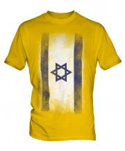 Israel Faded Flag Mens T-Shirt