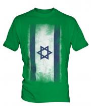 Israel Faded Flag Mens T-Shirt