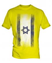 Israel Faded Flag Mens T-Shirt