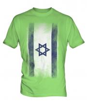 Israel Faded Flag Mens T-Shirt