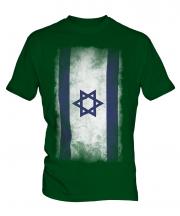 Israel Faded Flag Mens T-Shirt