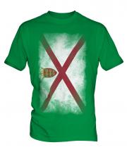 Jersey Faded Flag Mens T-Shirt