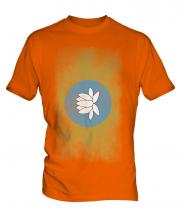 Kalmykia Faded Flag Mens T-Shirt