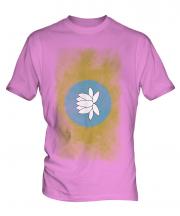 Kalmykia Faded Flag Mens T-Shirt