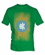 Kalmykia Faded Flag Mens T-Shirt