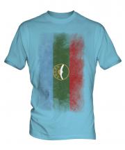 Karachay-Cherkessia Faded Flag Mens T-Shirt