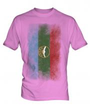 Karachay-Cherkessia Faded Flag Mens T-Shirt