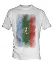 Karachay-Cherkessia Faded Flag Mens T-Shirt