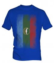 Karachay-Cherkessia Faded Flag Mens T-Shirt