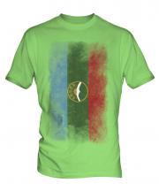 Karachay-Cherkessia Faded Flag Mens T-Shirt