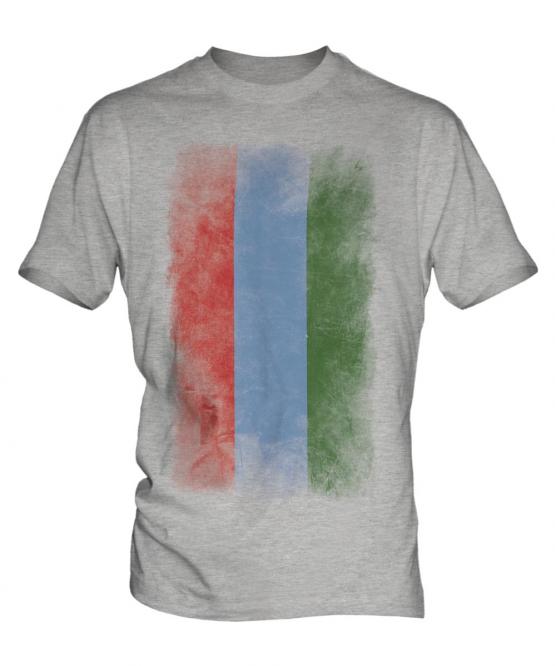 Karelia Faded Flag Mens T-Shirt
