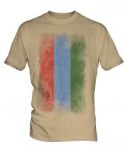 Karelia Faded Flag Mens T-Shirt