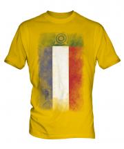 Khakassia Faded Flag Mens T-Shirt