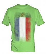 Khakassia Faded Flag Mens T-Shirt