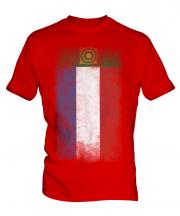 Khakassia Faded Flag Mens T-Shirt