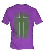 Ladonia Faded Flag Mens T-Shirt