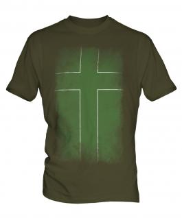 Ladonia Faded Flag Mens T-Shirt
