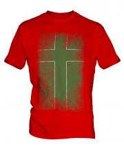 Ladonia Faded Flag Mens T-Shirt