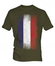 Los Altos Faded Flag Mens T-Shirt