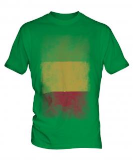 Mali Faded Flag Mens T-Shirt